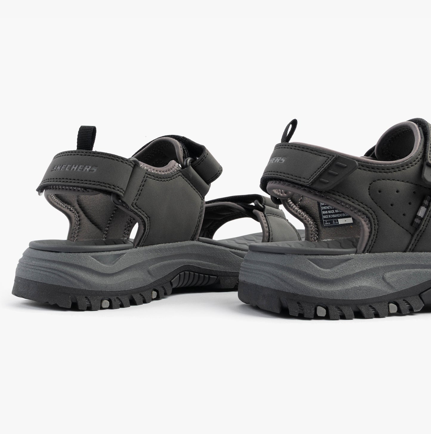 Skechers 205139/BLK PREWITT - RIGDON Mens Sandals Black