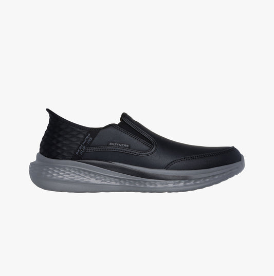 Skechers 205237/BLK SLADE - COOPER Mens Shoes Black