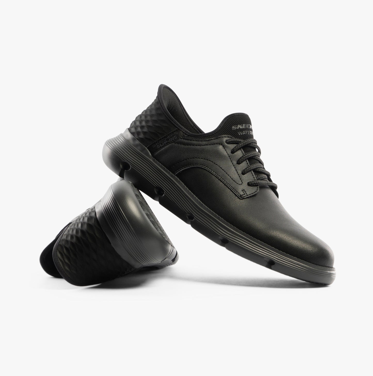 Skechers 205278/BBK GARZA - CARLYN Mens Shoes Black