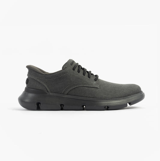 Skechers 205352/BLK GARZA - CLIVE Mens Shoes Black