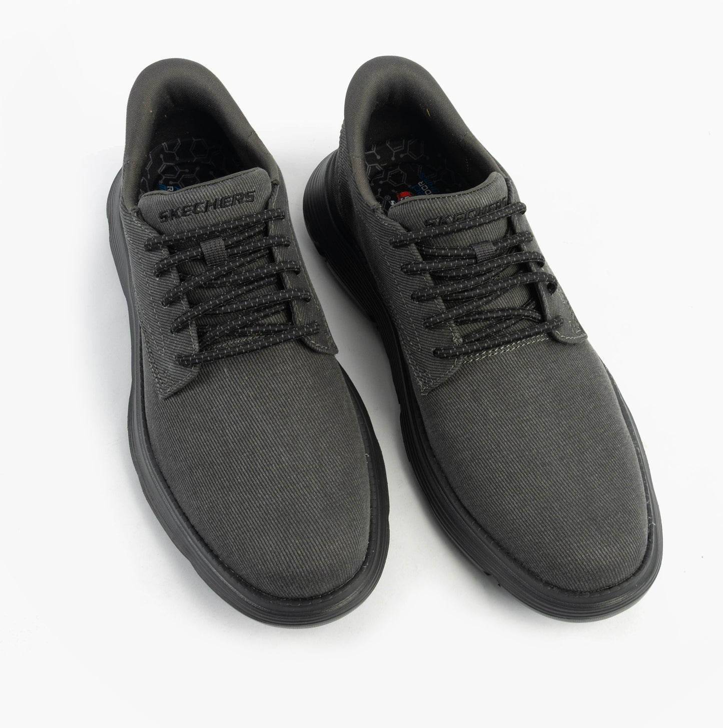 Skechers 205352/BLK GARZA - CLIVE Mens Shoes Black