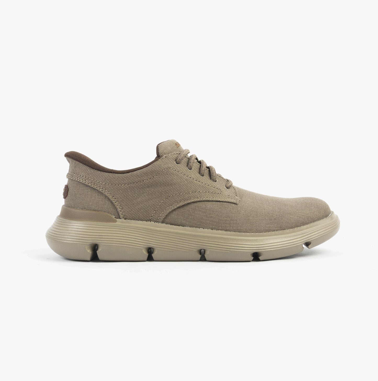 Skechers 205352/DKTP GARZA - CLIVE Mens Shoes Dark Taupe