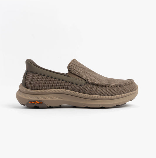 Skechers 205451/TPE POLLARD - WILFRED Mens Shoes Taupe