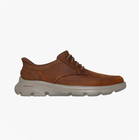 Skechers 205517/CDB ARCH FIT GARZA - ROWAN Mens Trainers Dark Brown
