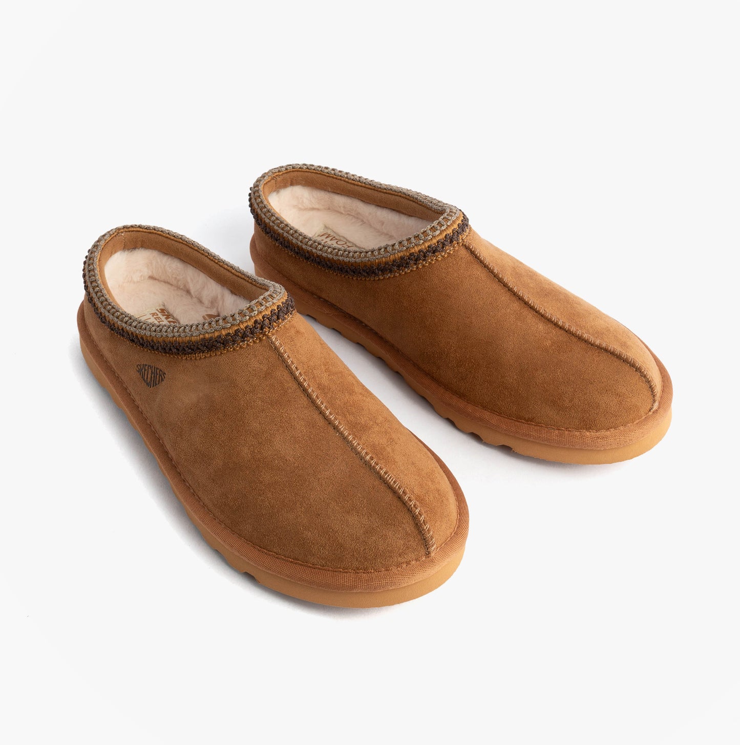 Skechers 205605/TAN RENTEN - ULRICH Mens Slippers Tan