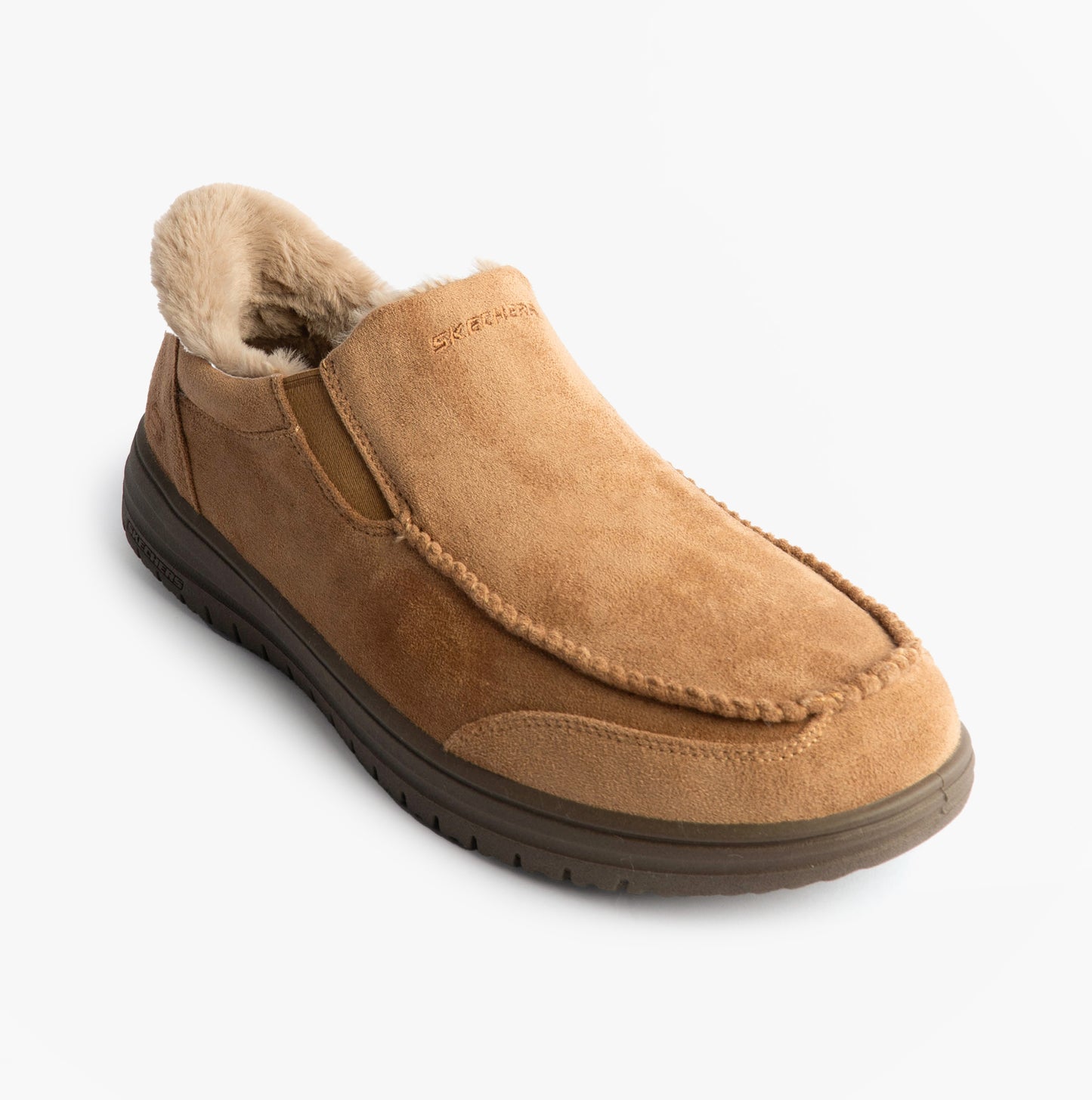 Skechers 205606/TAN MURETTE - SCOFIELD Mens Outdoor Slippers Tan