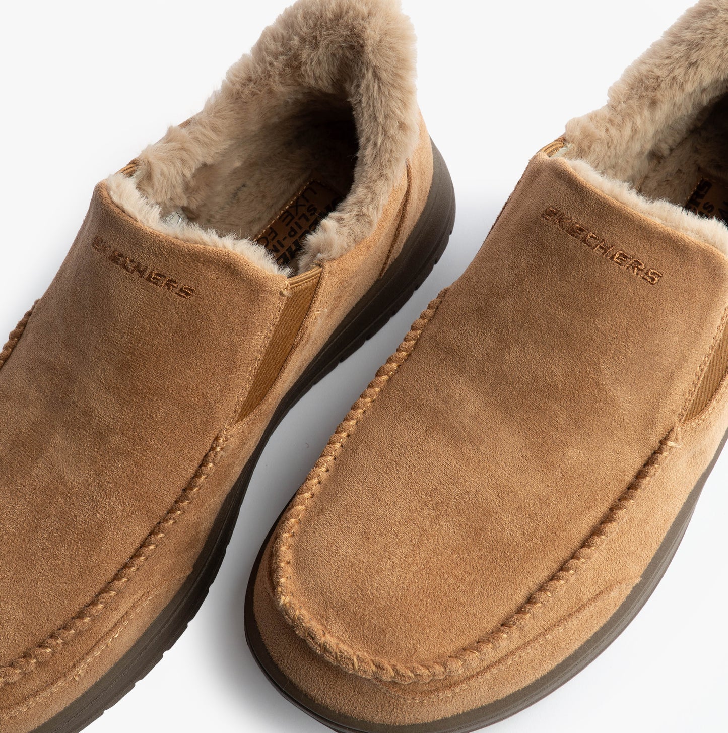 Skechers 205606/TAN MURETTE - SCOFIELD Mens Outdoor Slippers Tan