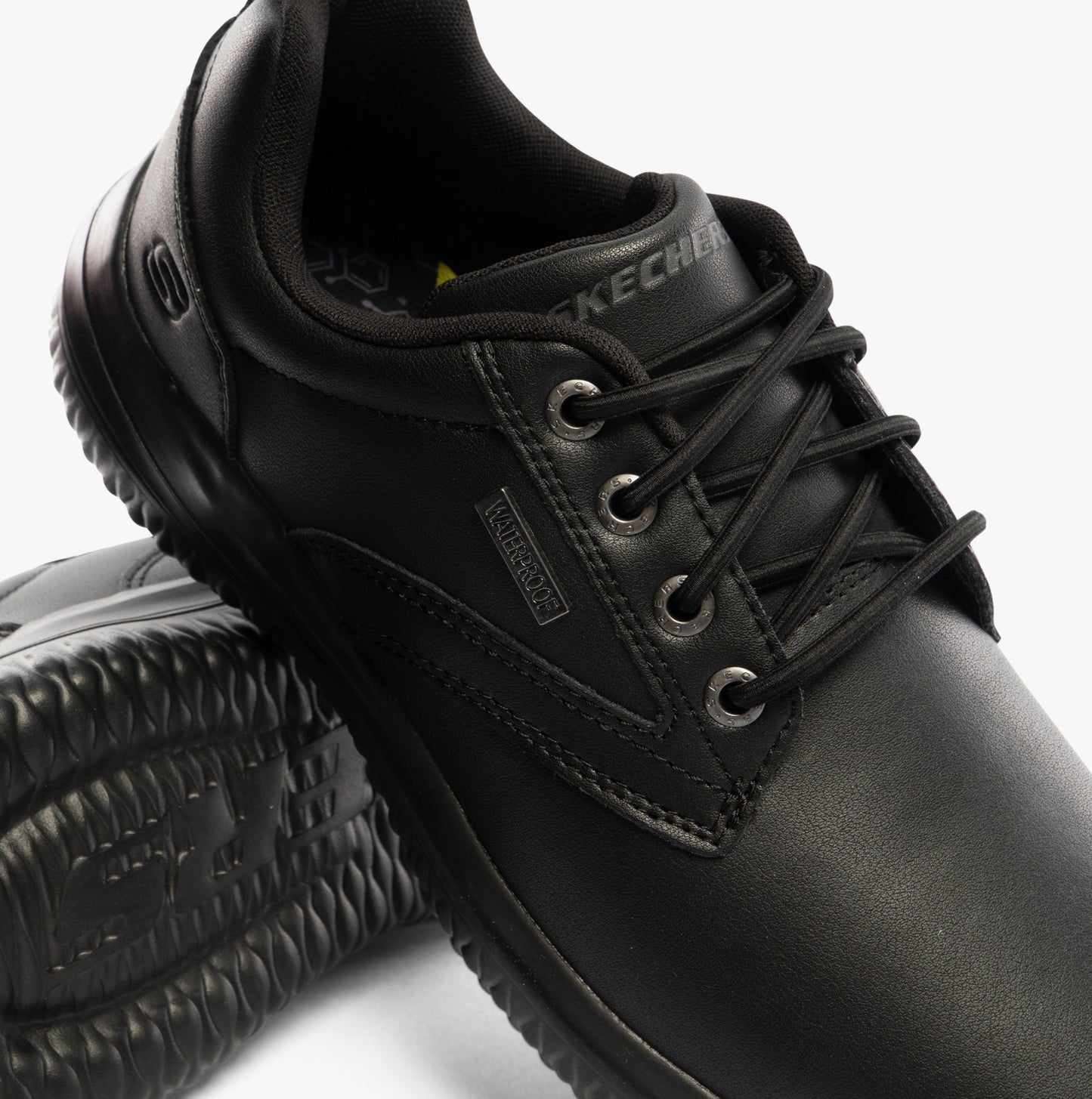Skechers 210661/BBK DELSON 3.0 - GLAVINE Mens Shoes Black