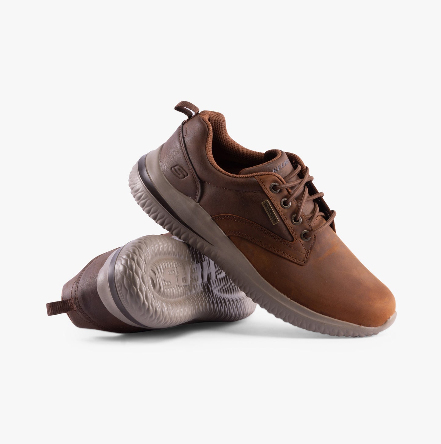 Skechers 210661/CDB DELSON 3.0 - GLAVINE Mens Shoes Dark Brown