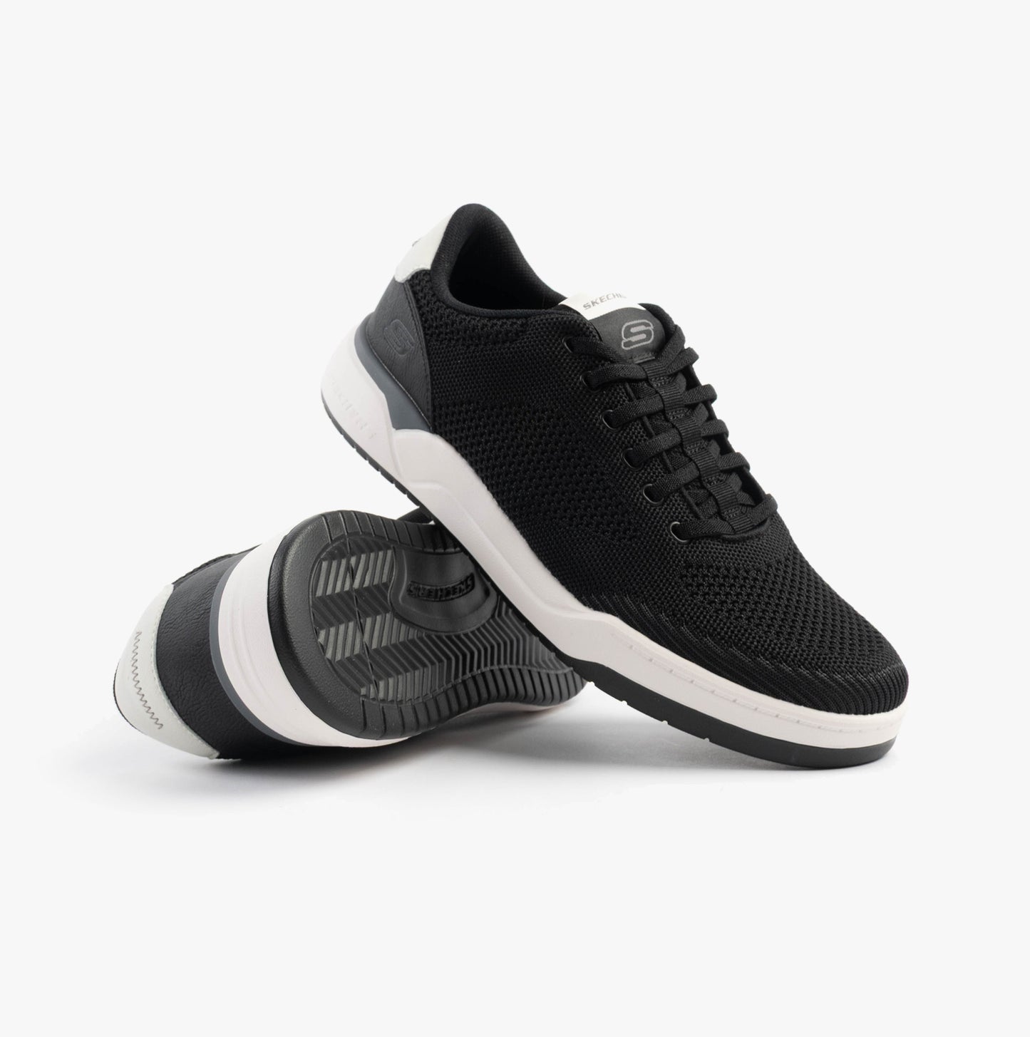Skechers 210793/BLK CORLISS - DORSET Mens Trainers Black