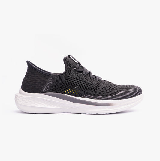 Skechers 210810/BLK SLIP-INS SLADE - QUINTO Mens Shoes Black