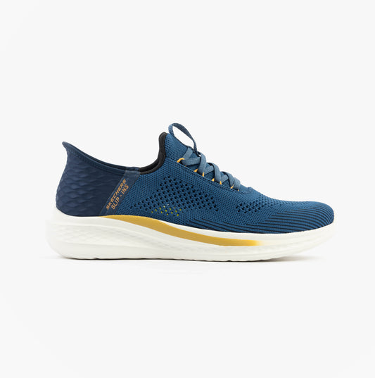 Skechers 210810/BLU SLADE - QUINTO Mens Shoes Blue