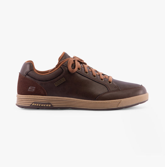 Skechers 210944/CHOC CAVELL - SPARKMAN Mens Trainers Chocolate