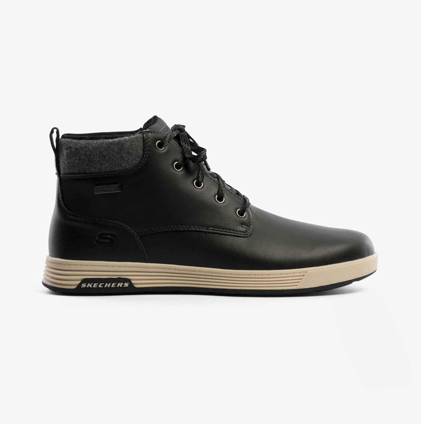 Skechers 210945/BLK CAVELL - ISAAC Mens Boots Black