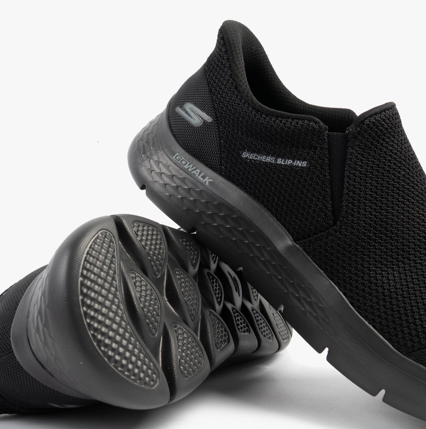 Skechers 216333/BBK GO WALK FLEX - OJAI Mens Trainers Black