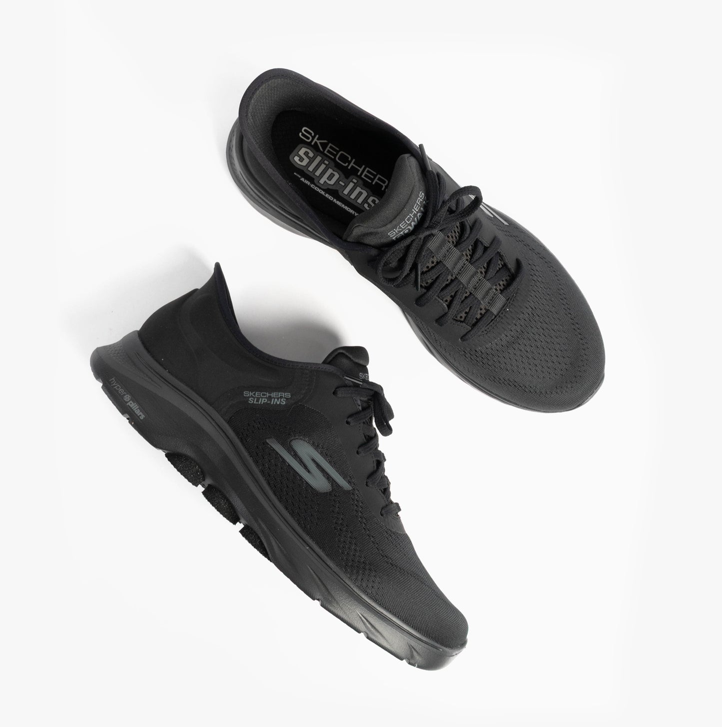 Skechers 216550/BBK GO WALK 7 - VALIN Mens Trainers Black