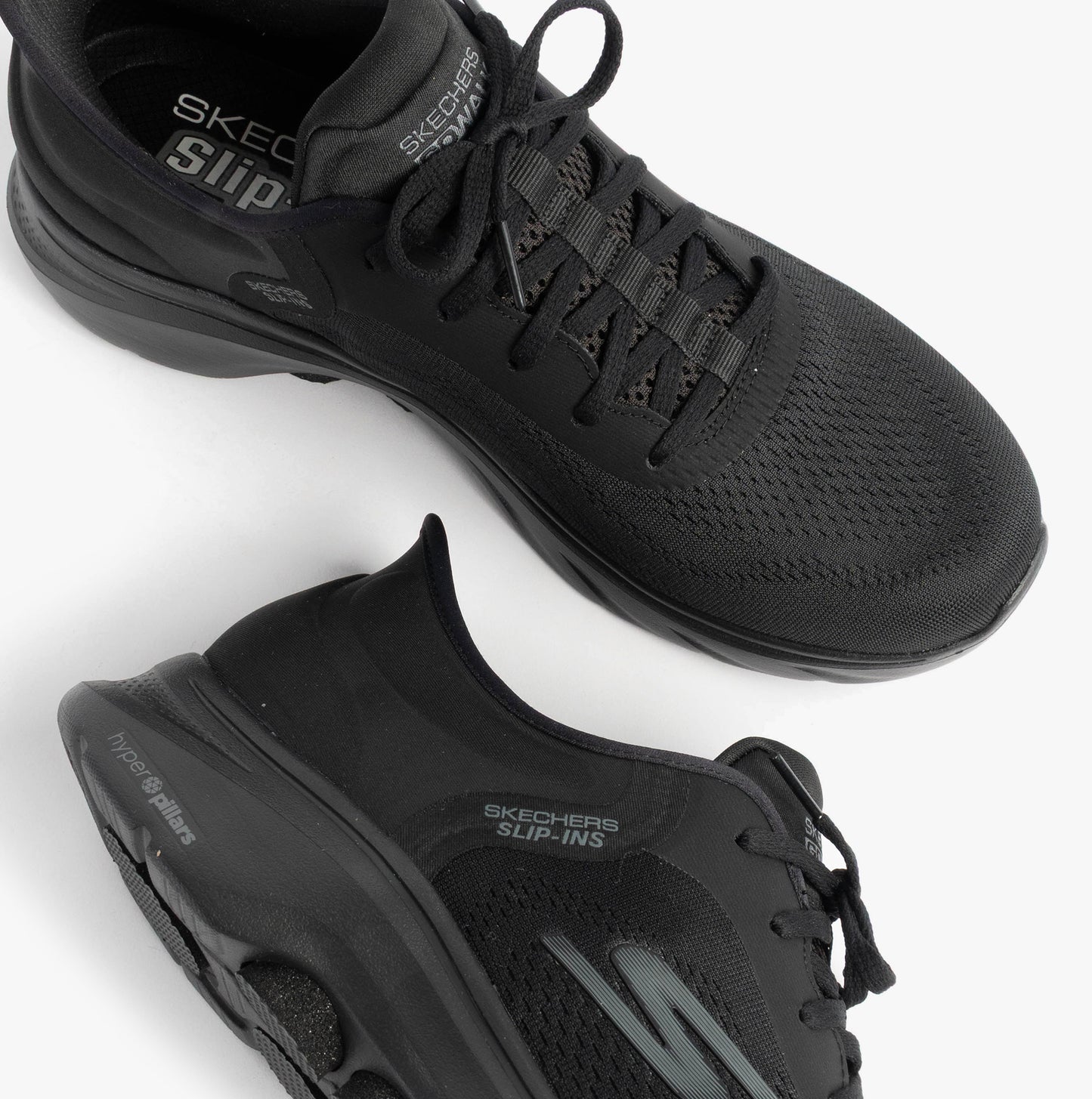 Skechers 216550/BBK GO WALK 7 - VALIN Mens Trainers Black