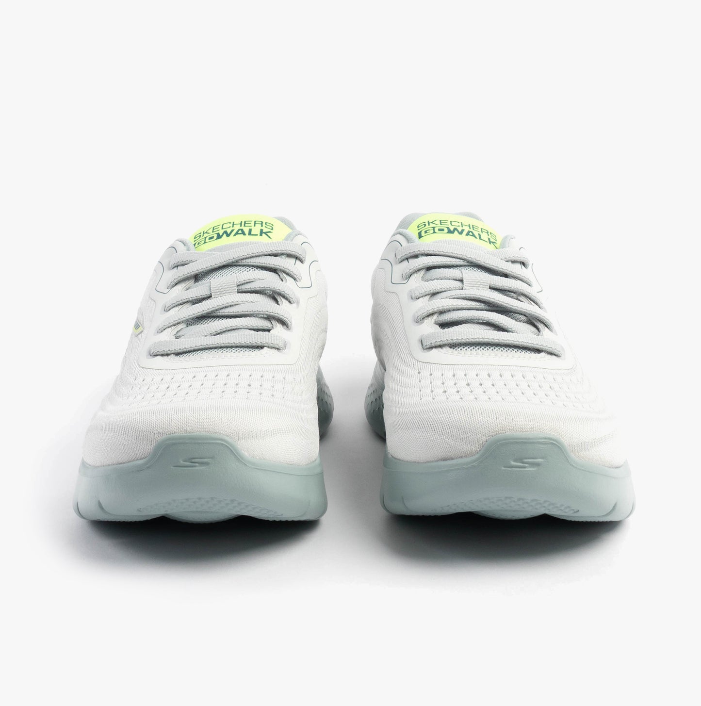 Skechers 216687/WGY GO WALK FLEX Mens Trainers White/Grey