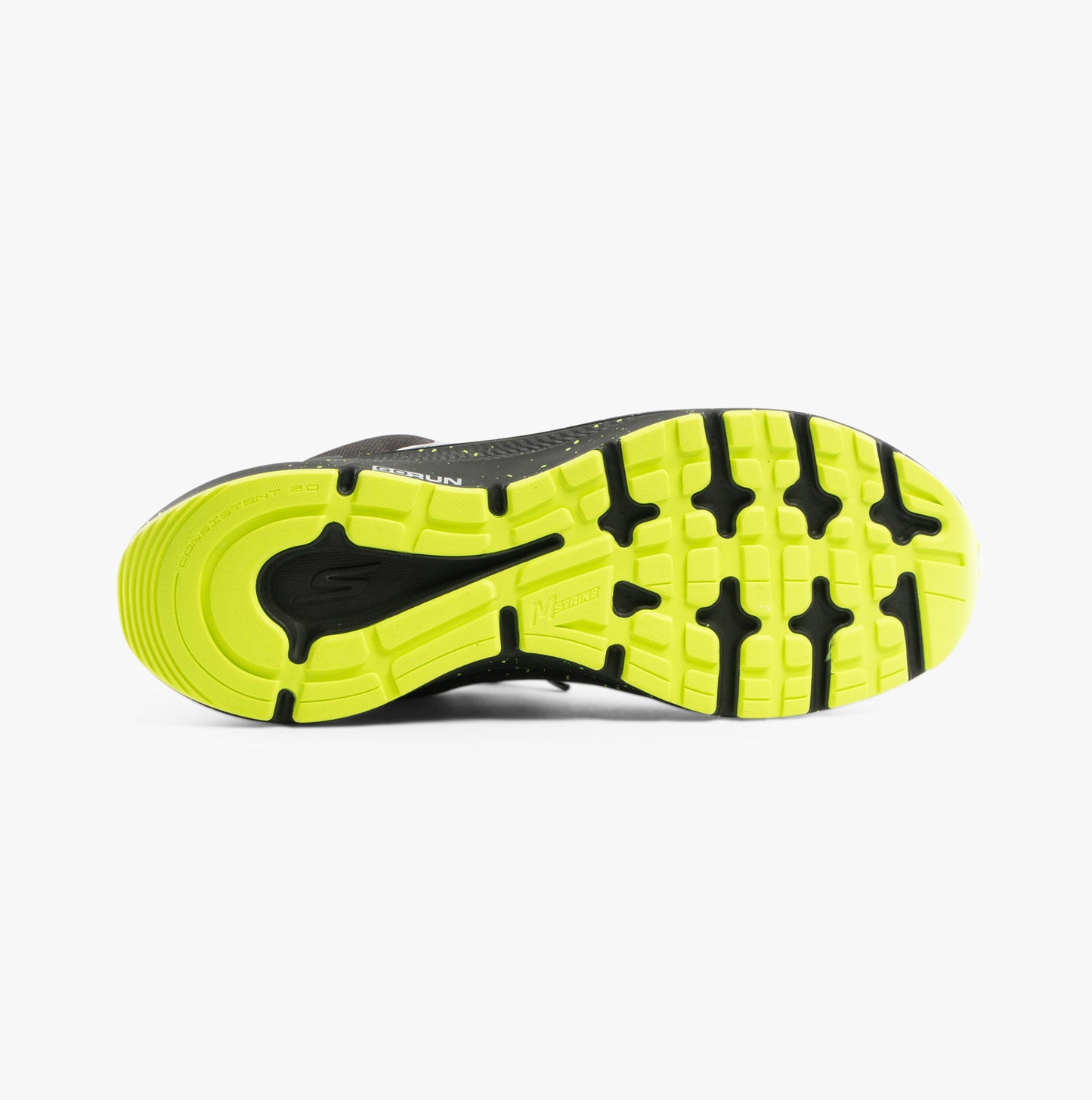 Skechers 220874/BKLM GO RUN CONSISTENT 2.0 - PIEDMONT Mens Trainers Black/Lime