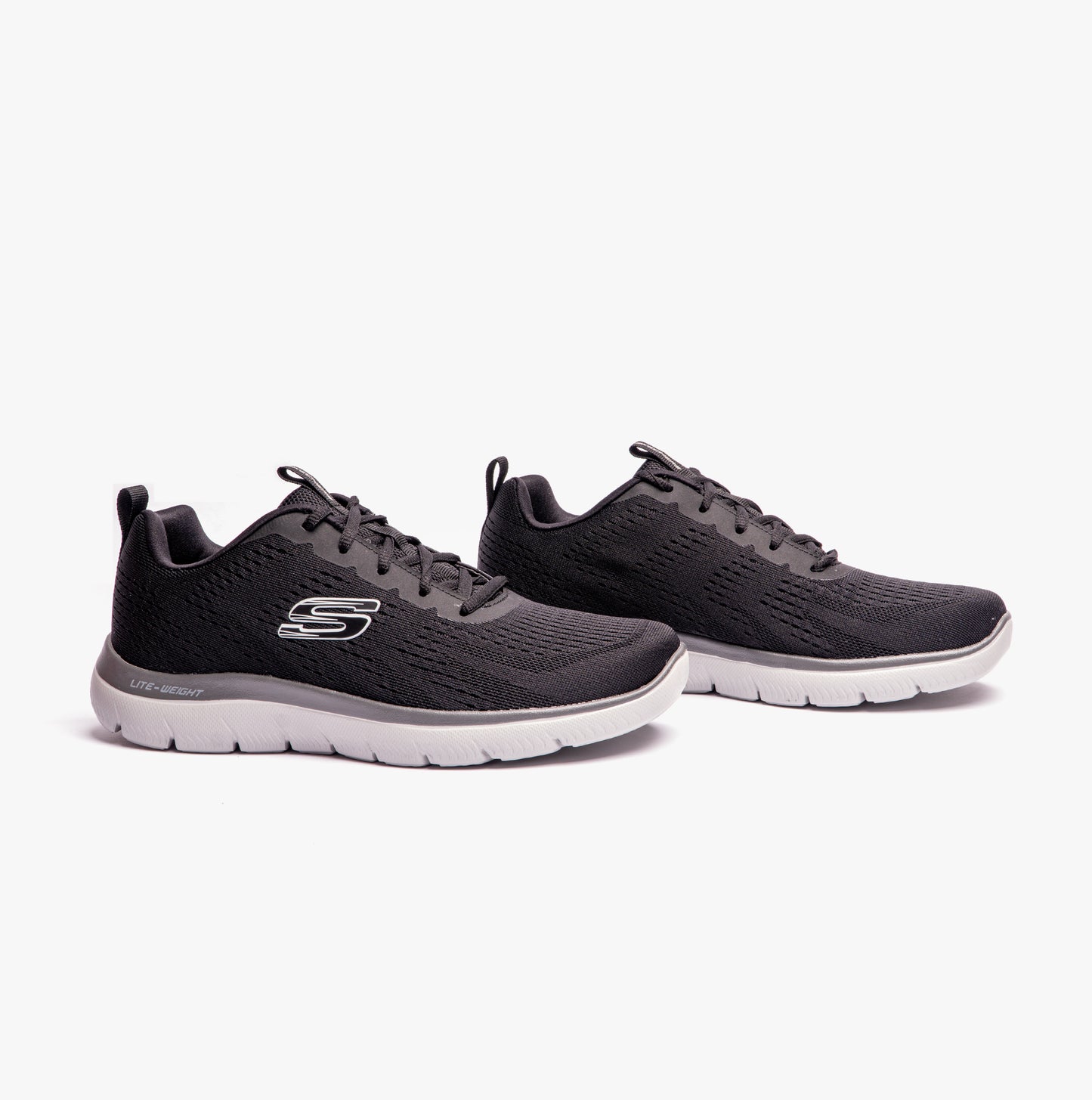 Skechers 232395/BKCC SUMMITS - TORRE Mens Shoes Black/Charcoal