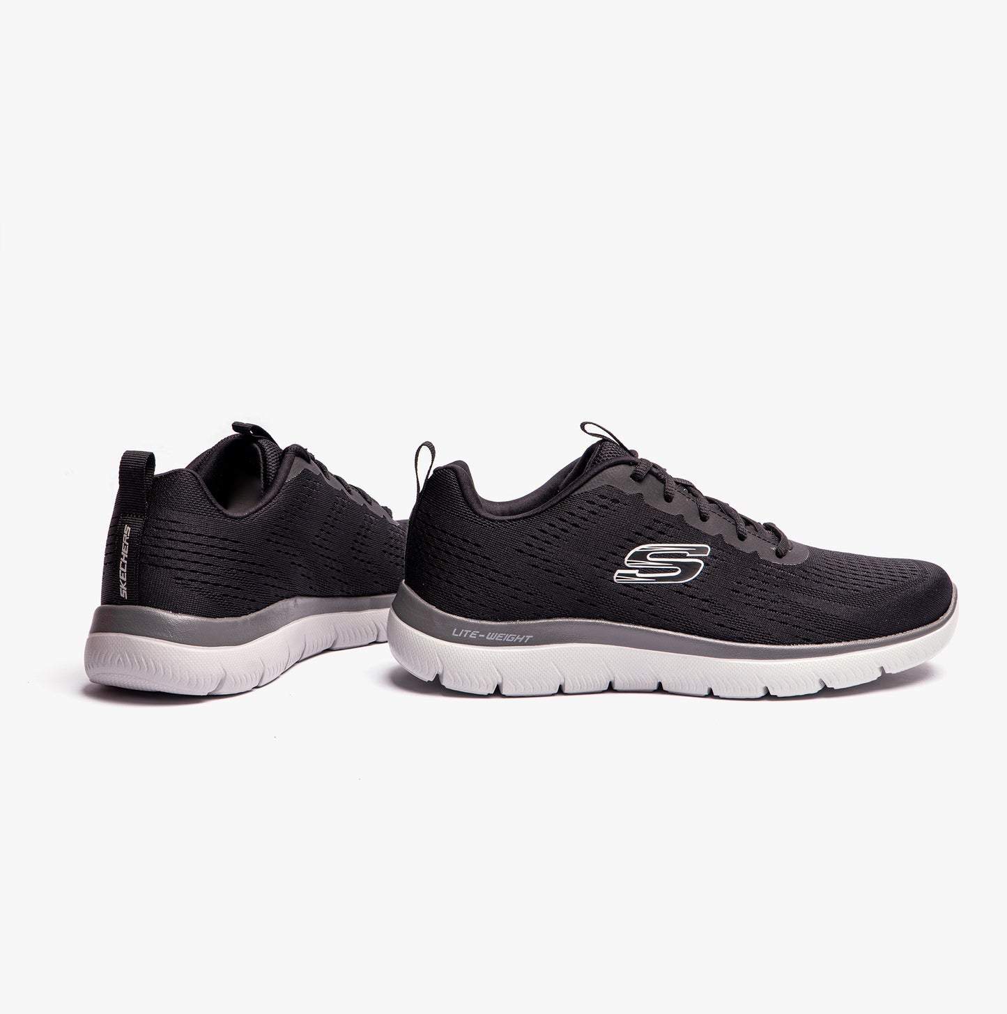 Skechers 232395/BKCC SUMMITS - TORRE Mens Shoes Black/Charcoal