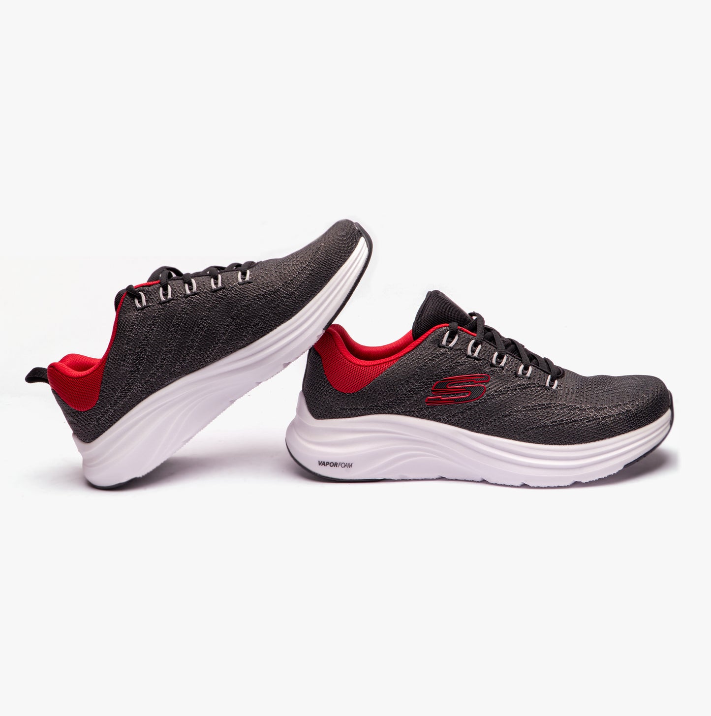 Skechers 232626/BKRD VAPOR FOAM-VARIEN Mens Trainers Black