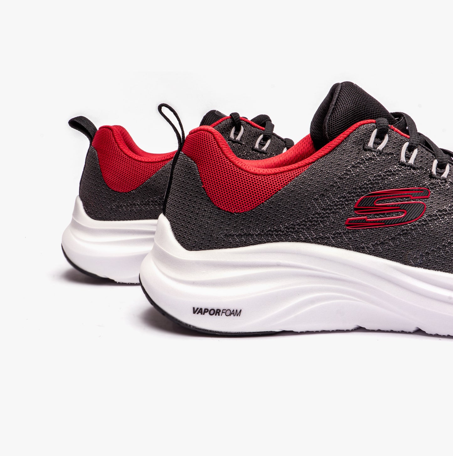 Skechers 232626/BKRD VAPOR FOAM-VARIEN Mens Trainers Black