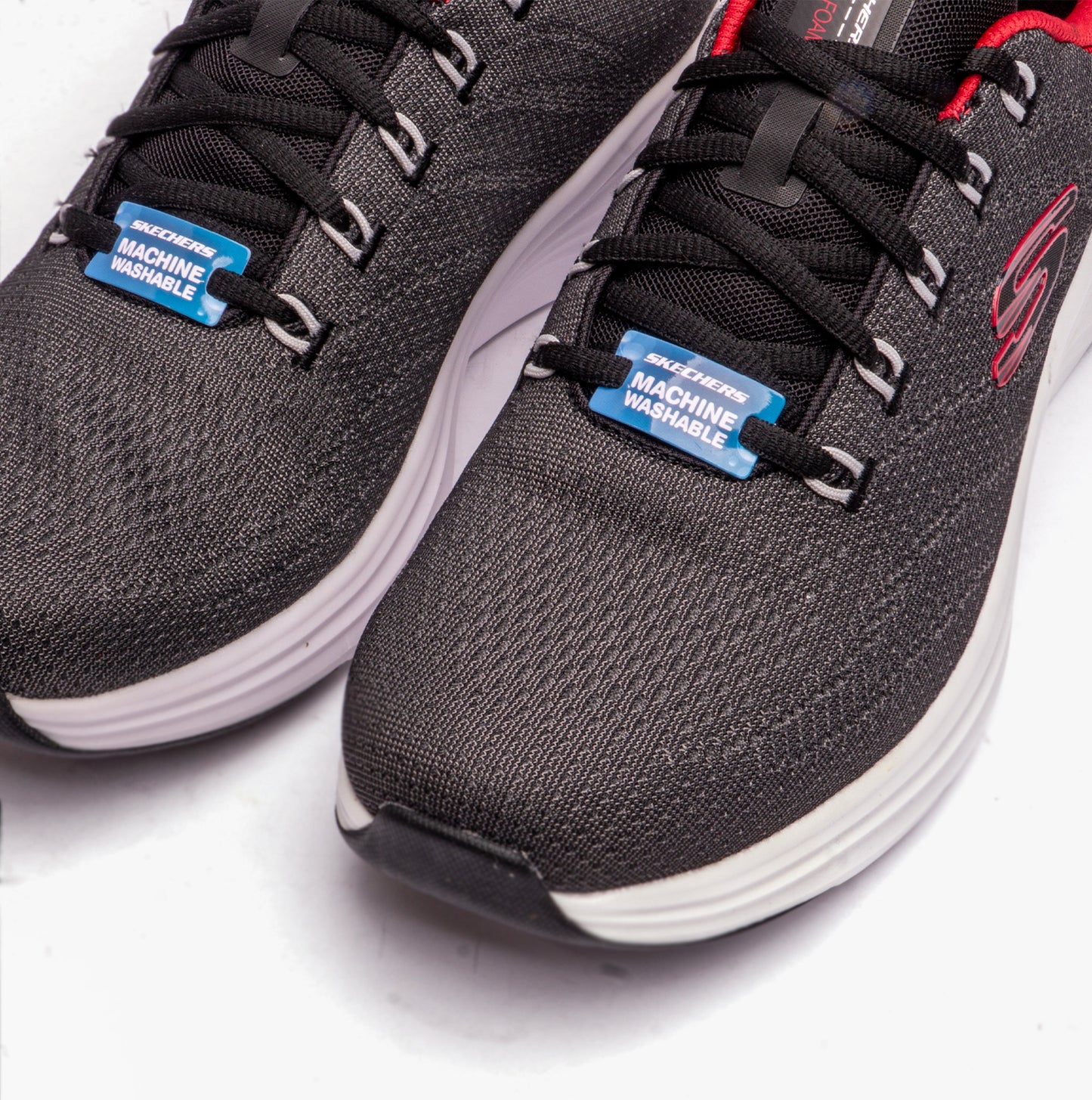 Skechers 232626/BKRD VAPOR FOAM-VARIEN Mens Trainers Black