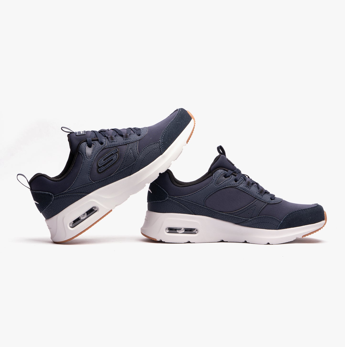 Skechers 232646/NVBK SKECH-AIR COURT - HOMEGROWN Mens Trainers Navy