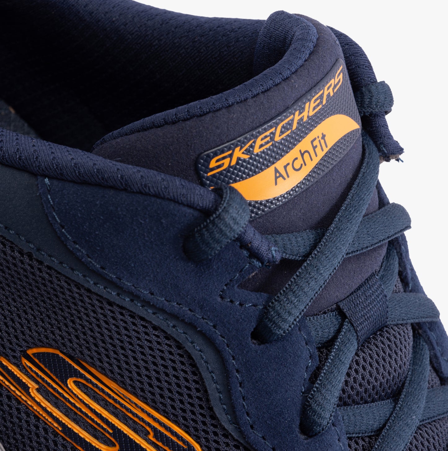 Skechers 232702/NVOR ARCH FIT 2.0 - THE KEEP Mens Trainers Navy/Orange