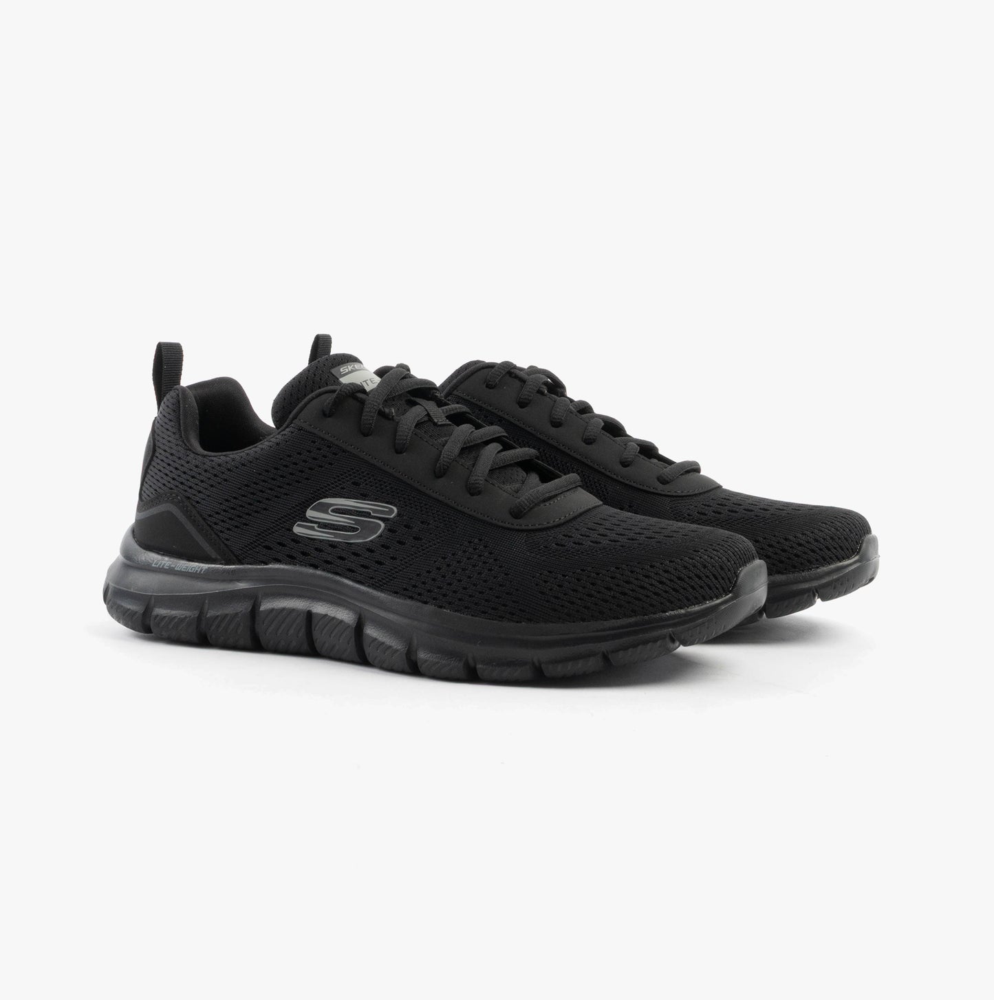 Skechers 232758/BBK TRACK - LESHUR Mens Trainers Black