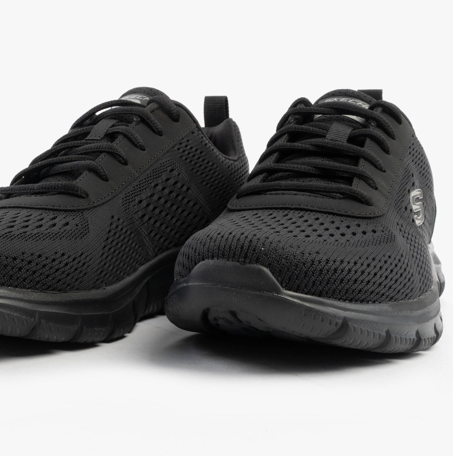 Skechers 232758/BBK TRACK - LESHUR Mens Trainers Black