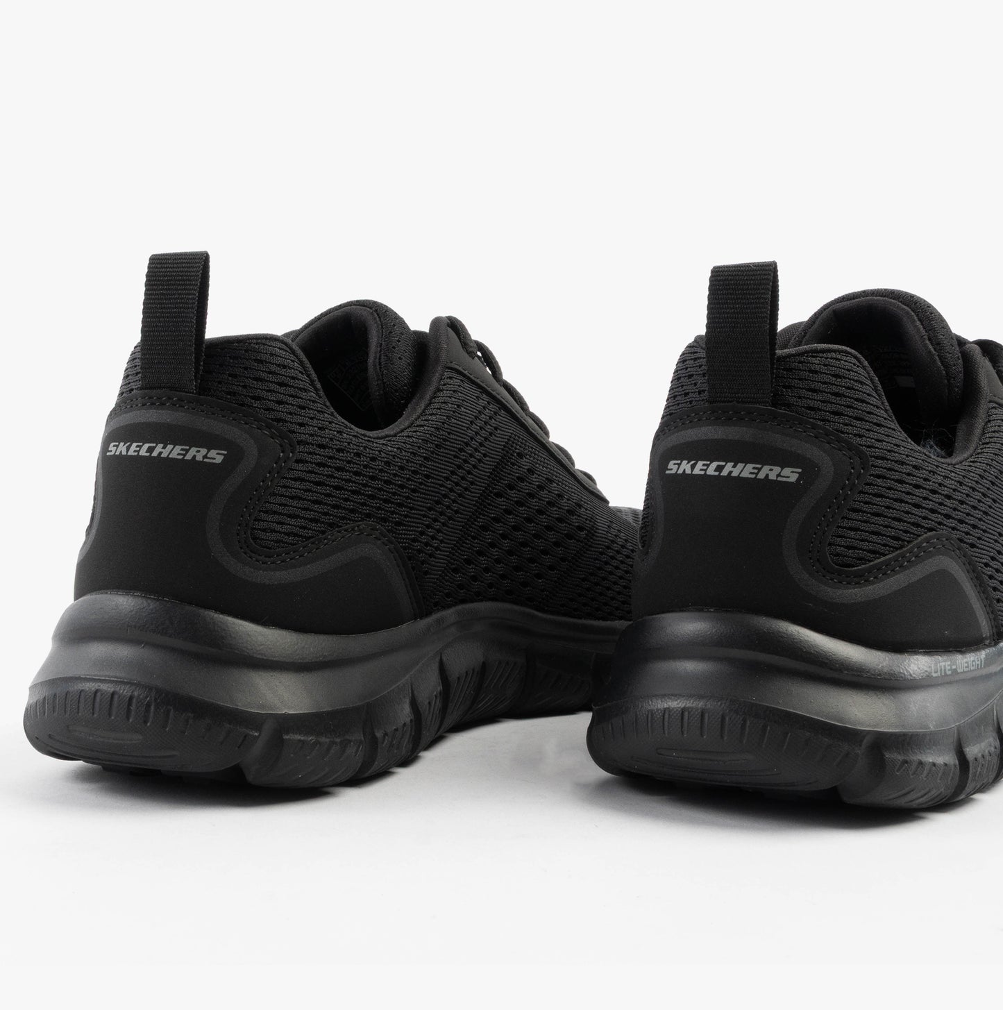 Skechers 232758/BBK TRACK - LESHUR Mens Trainers Black