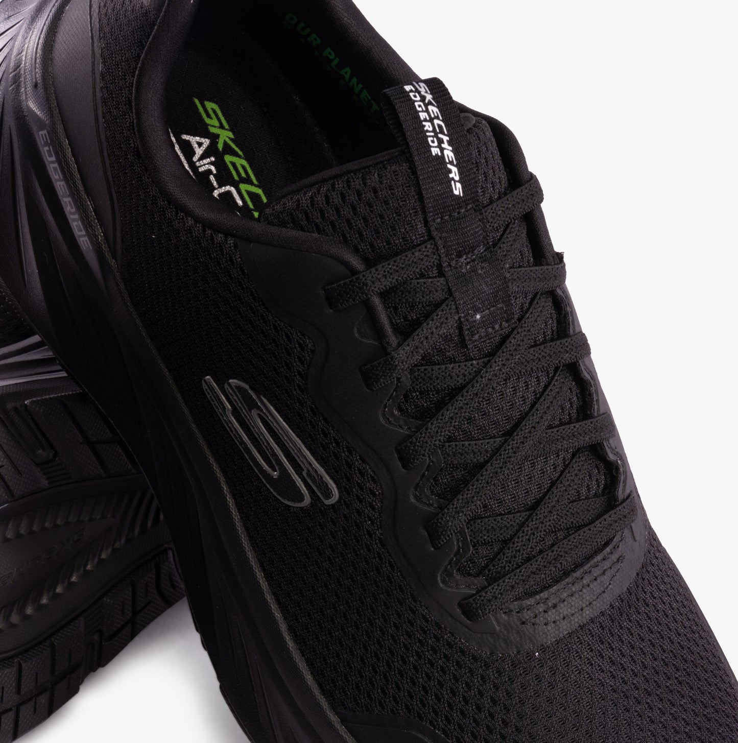 Skechers 232835/BBK EDGERIDE - REKZE Mens Trainers Black