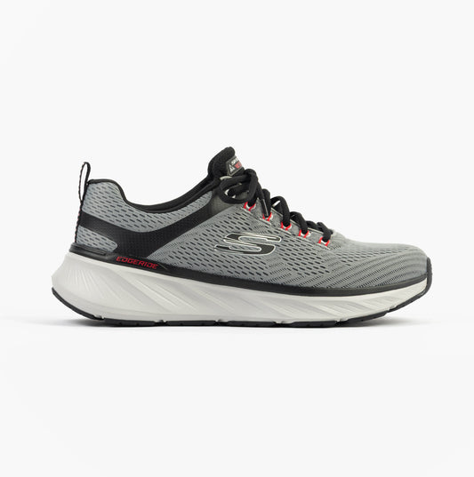 Skechers 232843/CCBK EDGERIDE - CONTENTION Mens Trainers Charcoal/Black