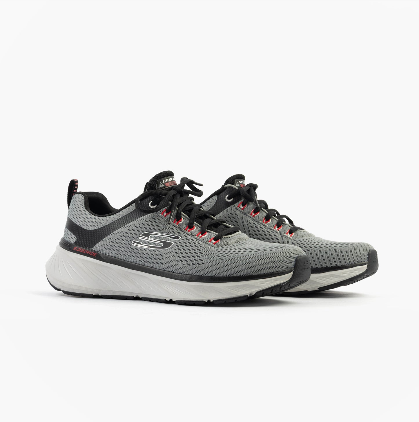 Skechers 232843/CCBK EDGERIDE - CONTENTION Mens Trainers Charcoal/Black