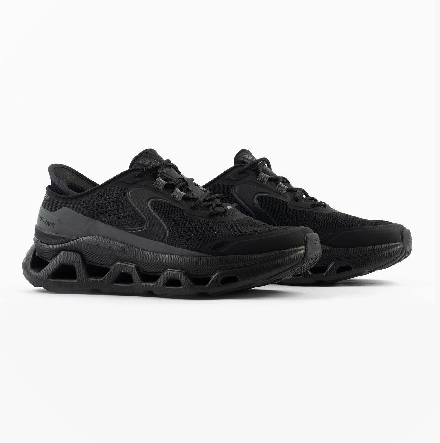Skechers 232921/BBK GLIDE-STEP ALTUS Mens Trainers Black