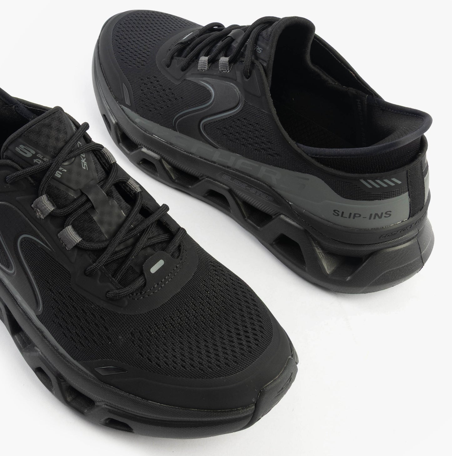 Skechers 232921/BBK GLIDE-STEP ALTUS Mens Trainers Black