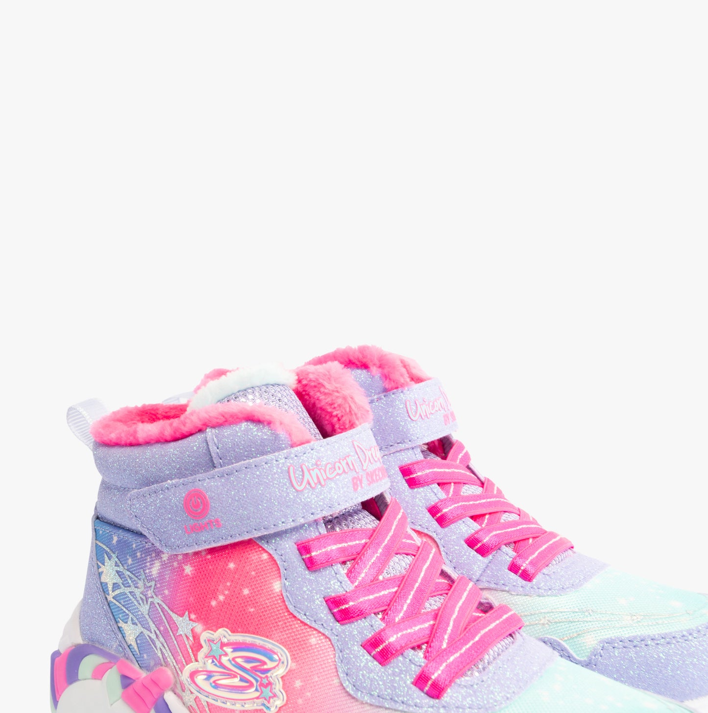 Skechers 303057L/LVHP UNICORN DREAMS - MAGICAL COVE Girls Trainers Lavender/Hot Pink