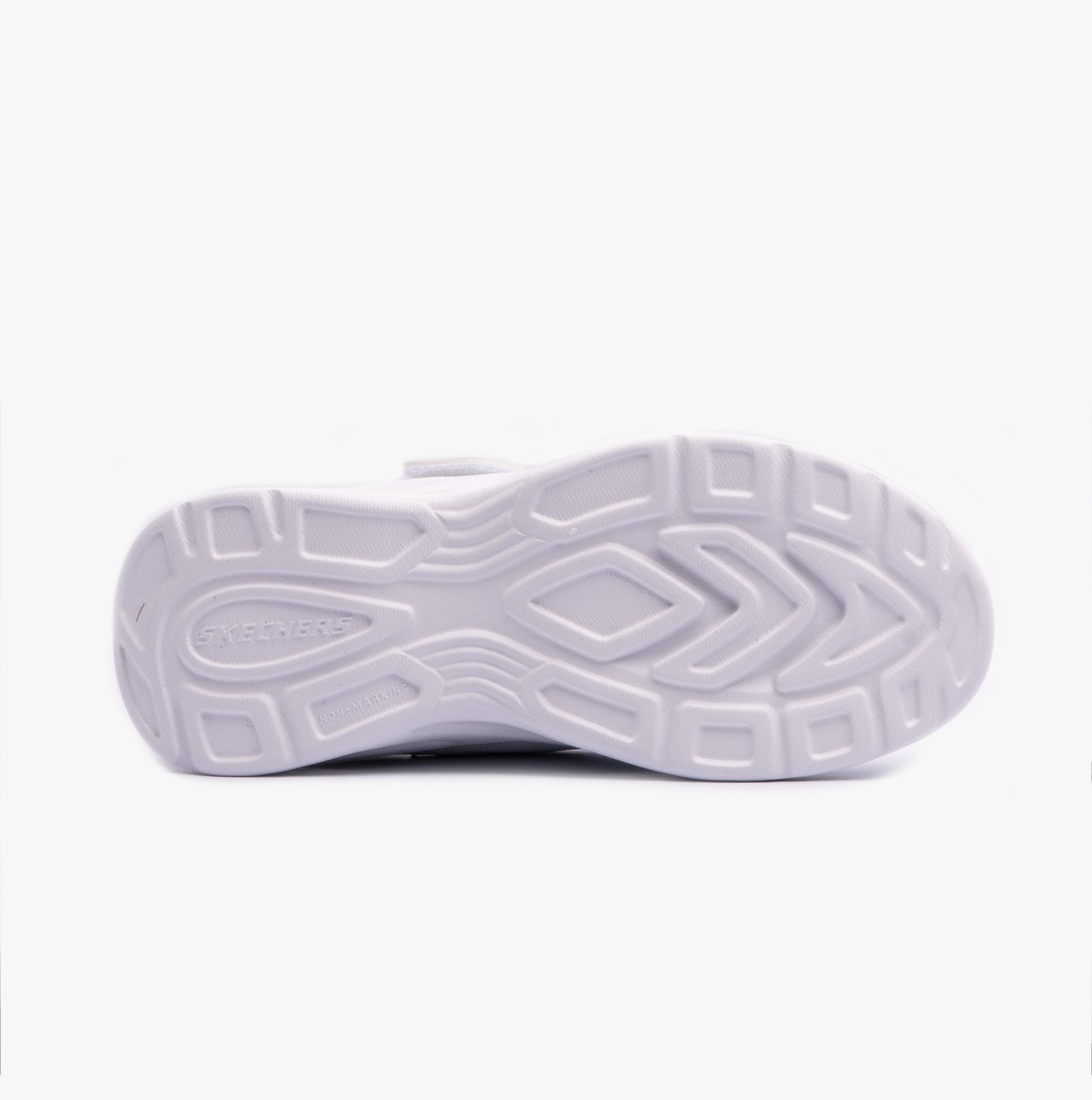 Skechers 303552L/WHT DYNAMATIC Girls Trainers White