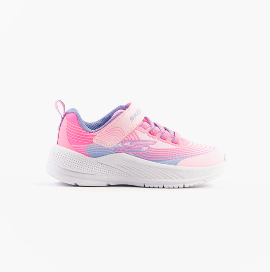 Skechers 303575L/LTPL MICROSPEC ADVANCE Girls Trainers Light Pink