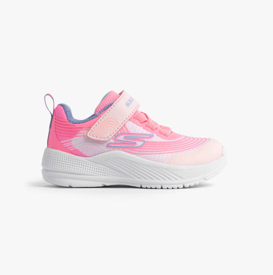 Skechers 303575N/LTPL MICROSPEC ADVANCE Girls Trainers Light Pink