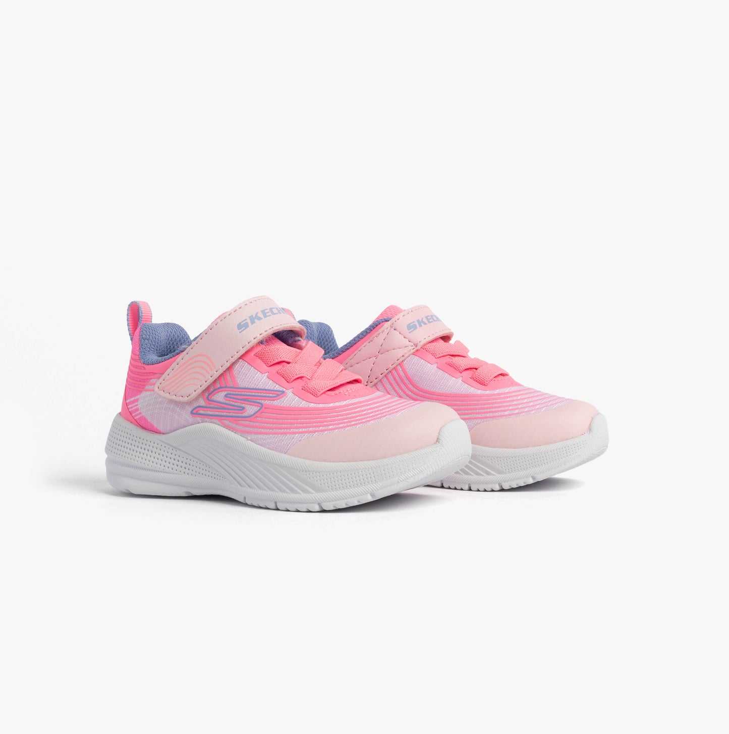 Skechers 303575N/LTPL MICROSPEC ADVANCE Girls Trainers Light Pink