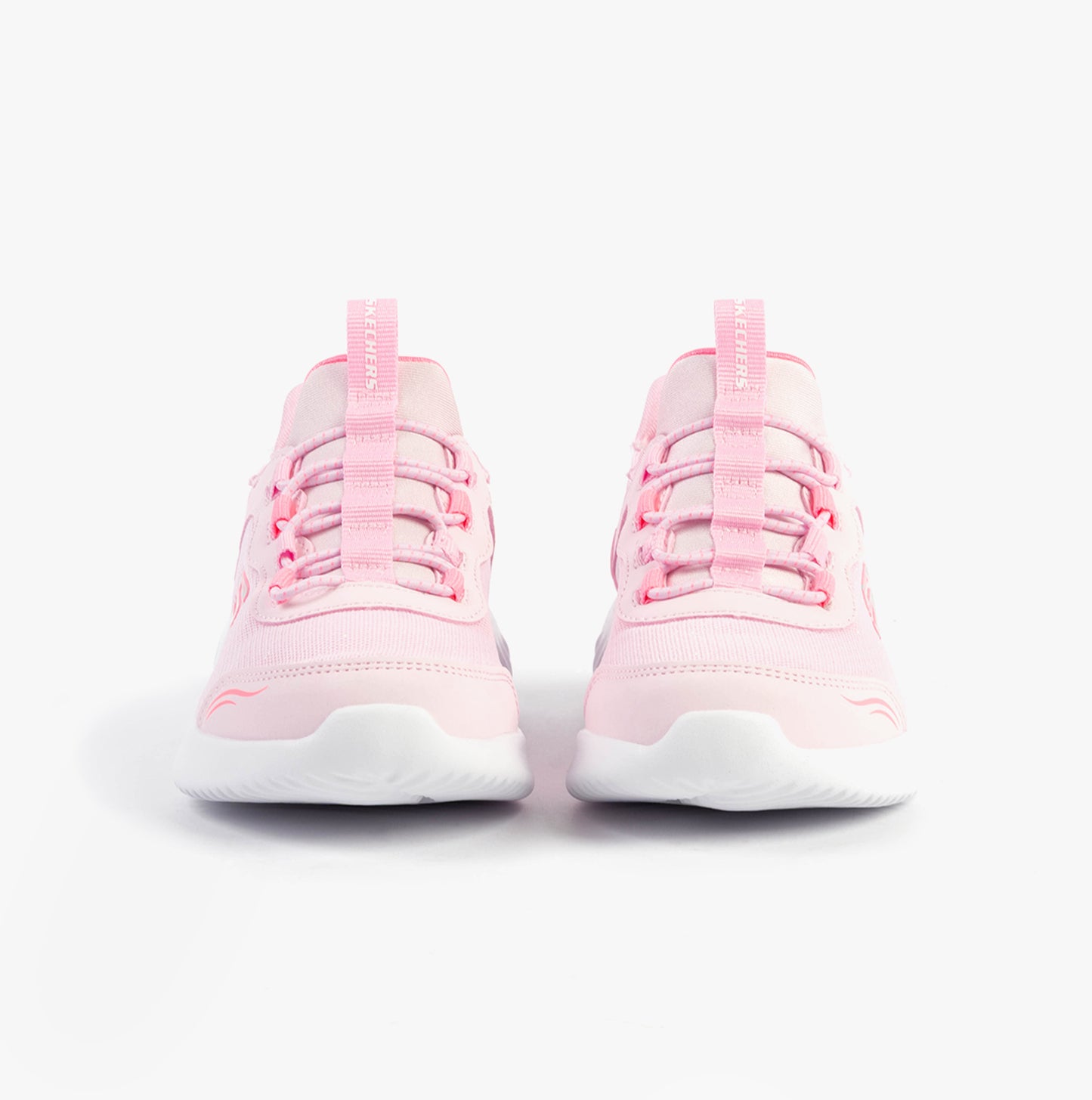 Skechers 303585L/LTPK BOUNDER - SIMPLE CUTE Girls Trainers Light Pink