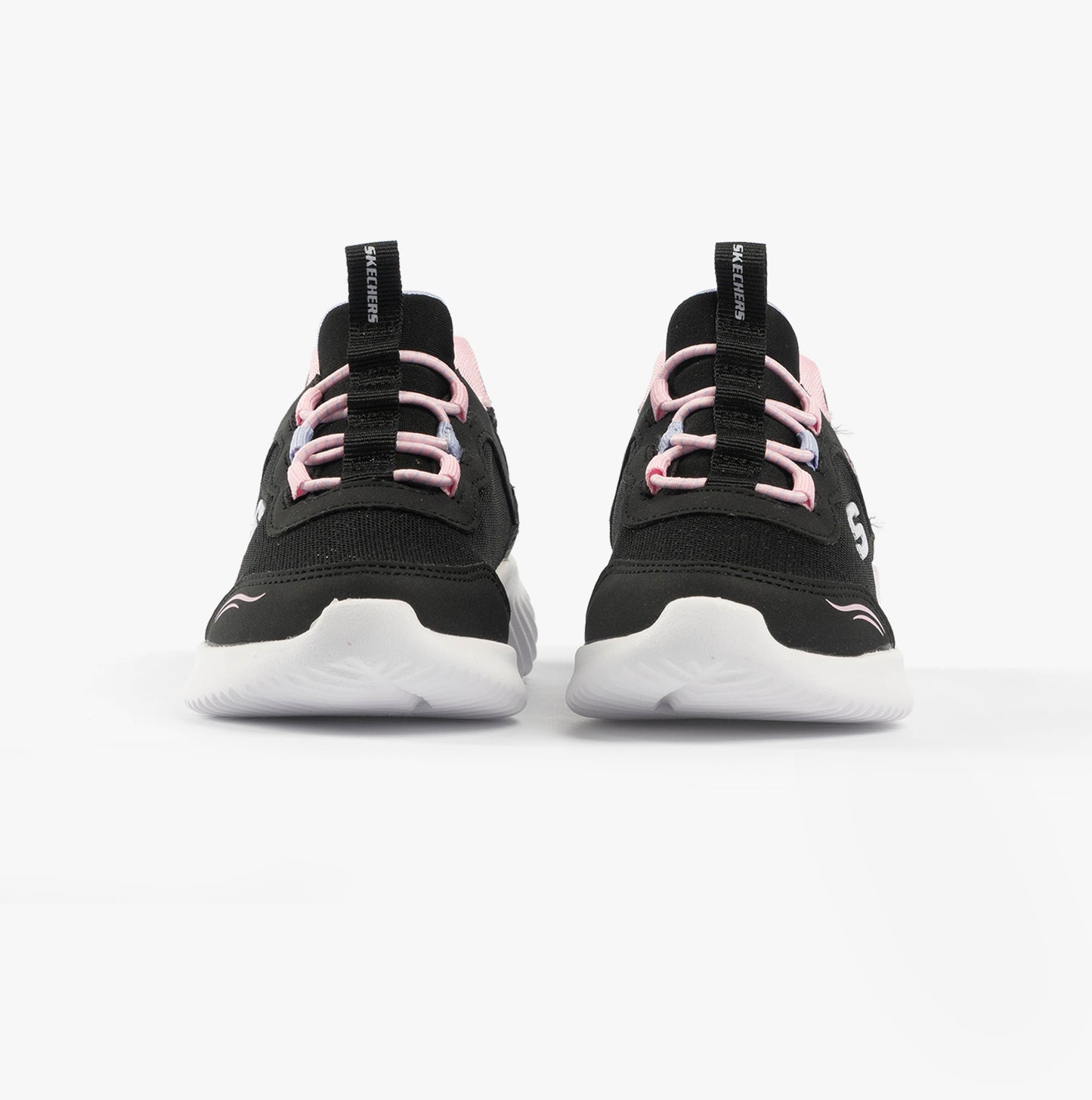Skechers 303585N/BLK BOUNDER - SIMPLE CUTE Girls Trainers Black