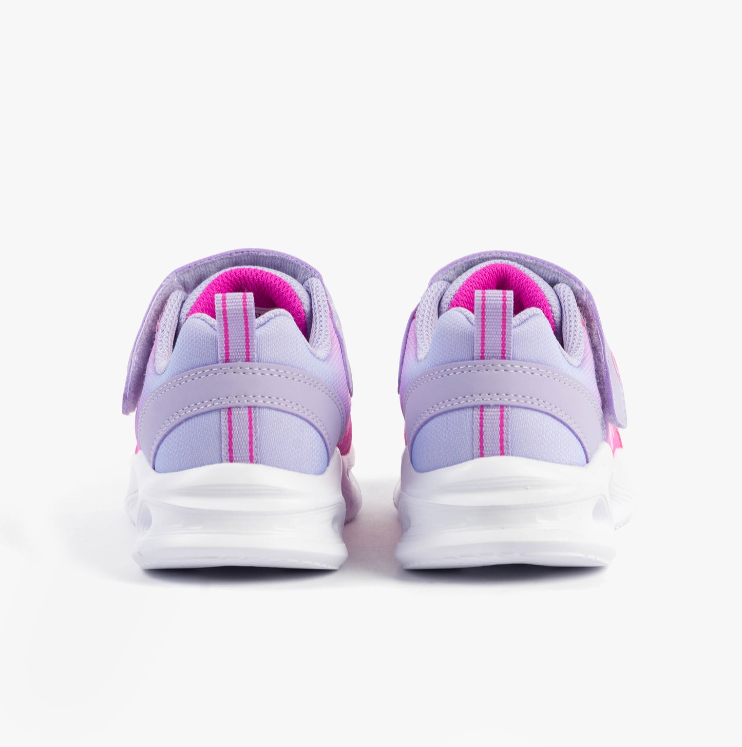 Skechers 303714L/LVPK SOLA GLOW - OMBRE DELUXE Girls Trainers Lavender/Pink