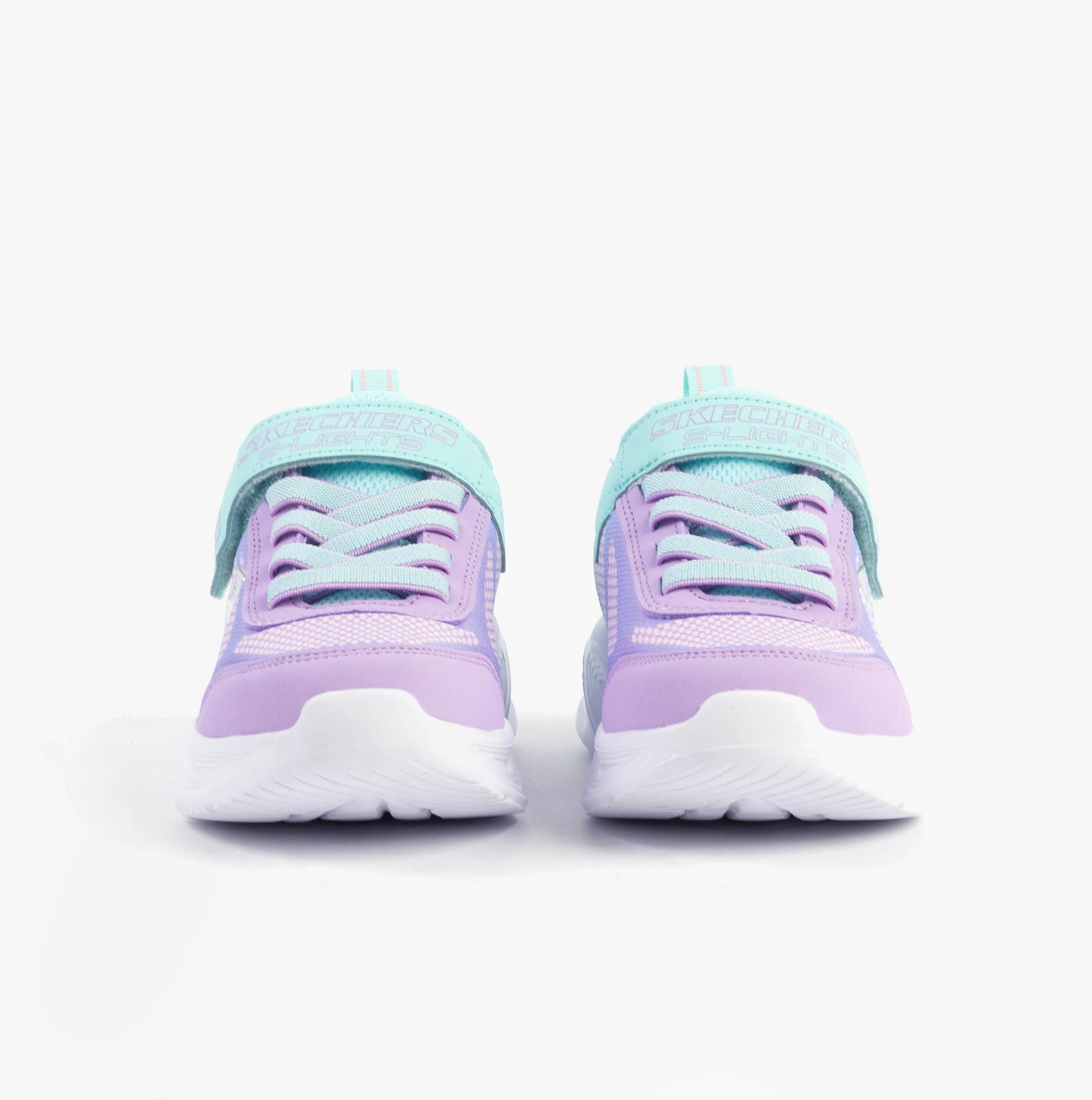 Skechers 303714L/TQLV SOLA GLOW - OMBRE DELUXE Girls Trainers Multicoloured