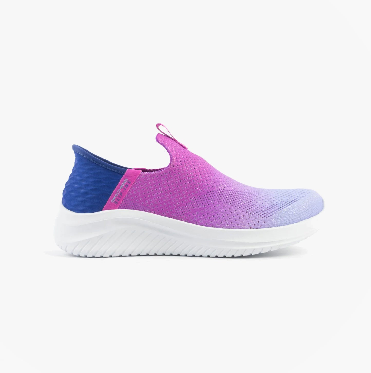 Skechers 303828L/NVPR ULTRA FLEX 3.0 - COLOR BOOST Girls Trainers Navy/Purple