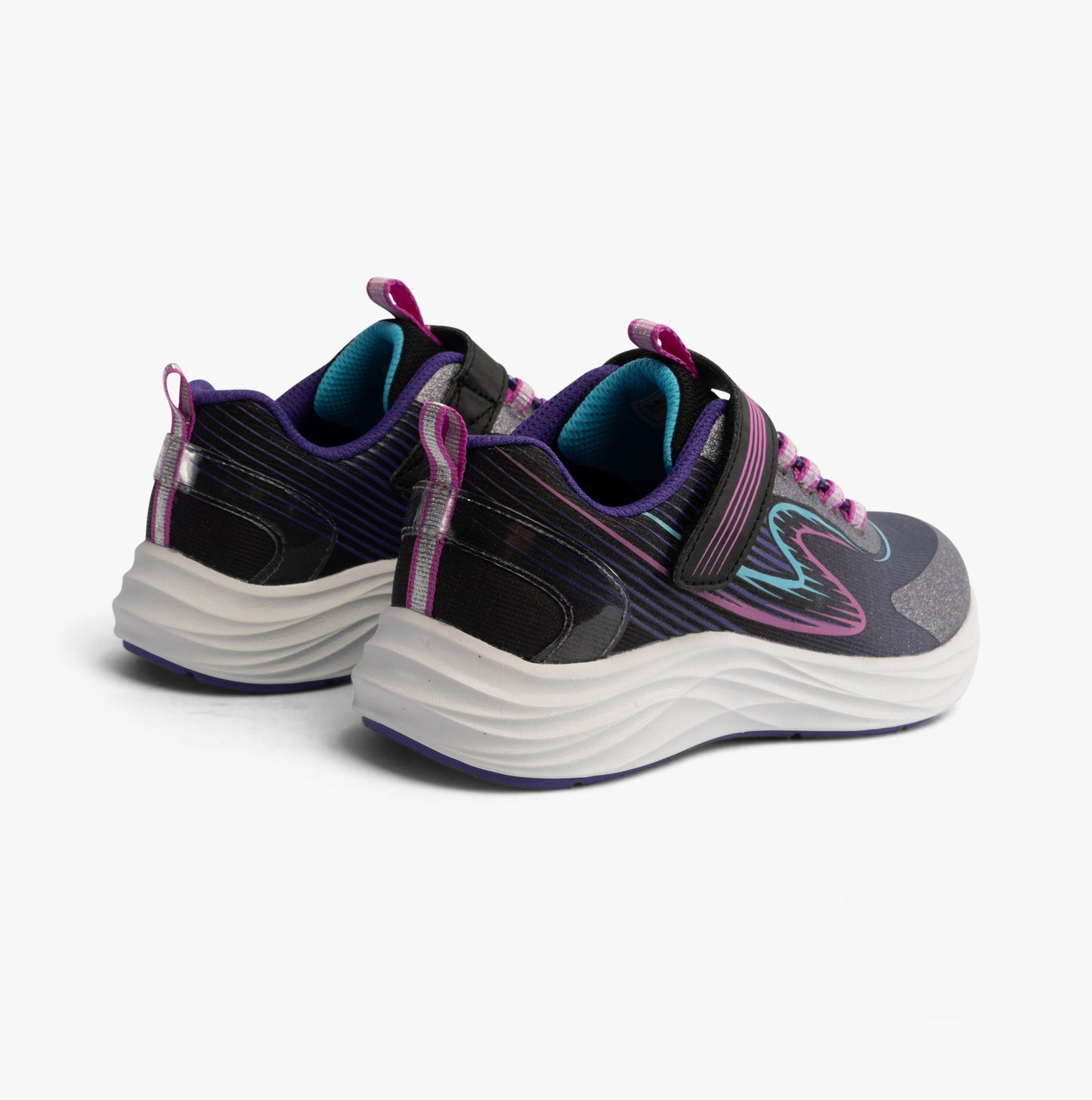 Skechers 303920L/BKMT GO-RUN-ACCELERATE Girls Trainers Black/Multi