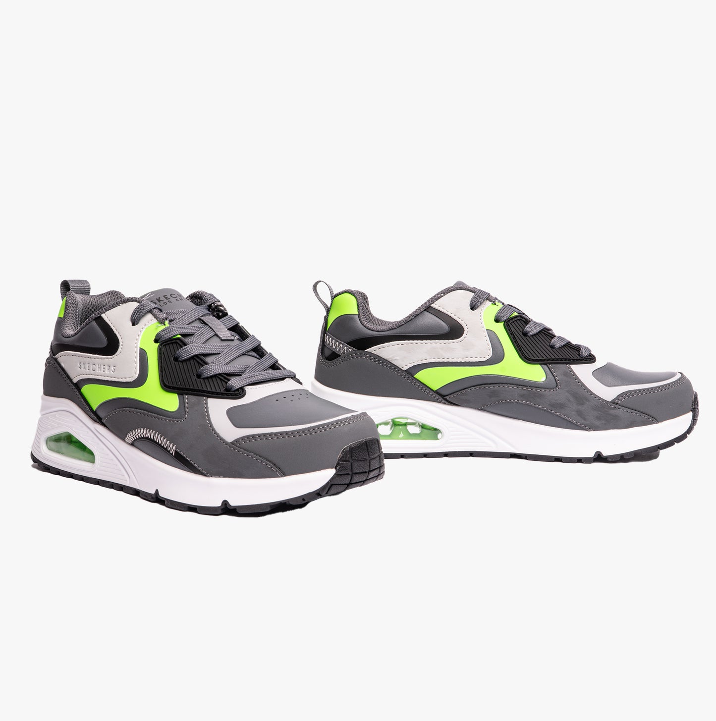 Skechers 403647L/CCLM UNO GEN1 - COLOR SURGE Boys Casual Shoes Chrcl/Lime